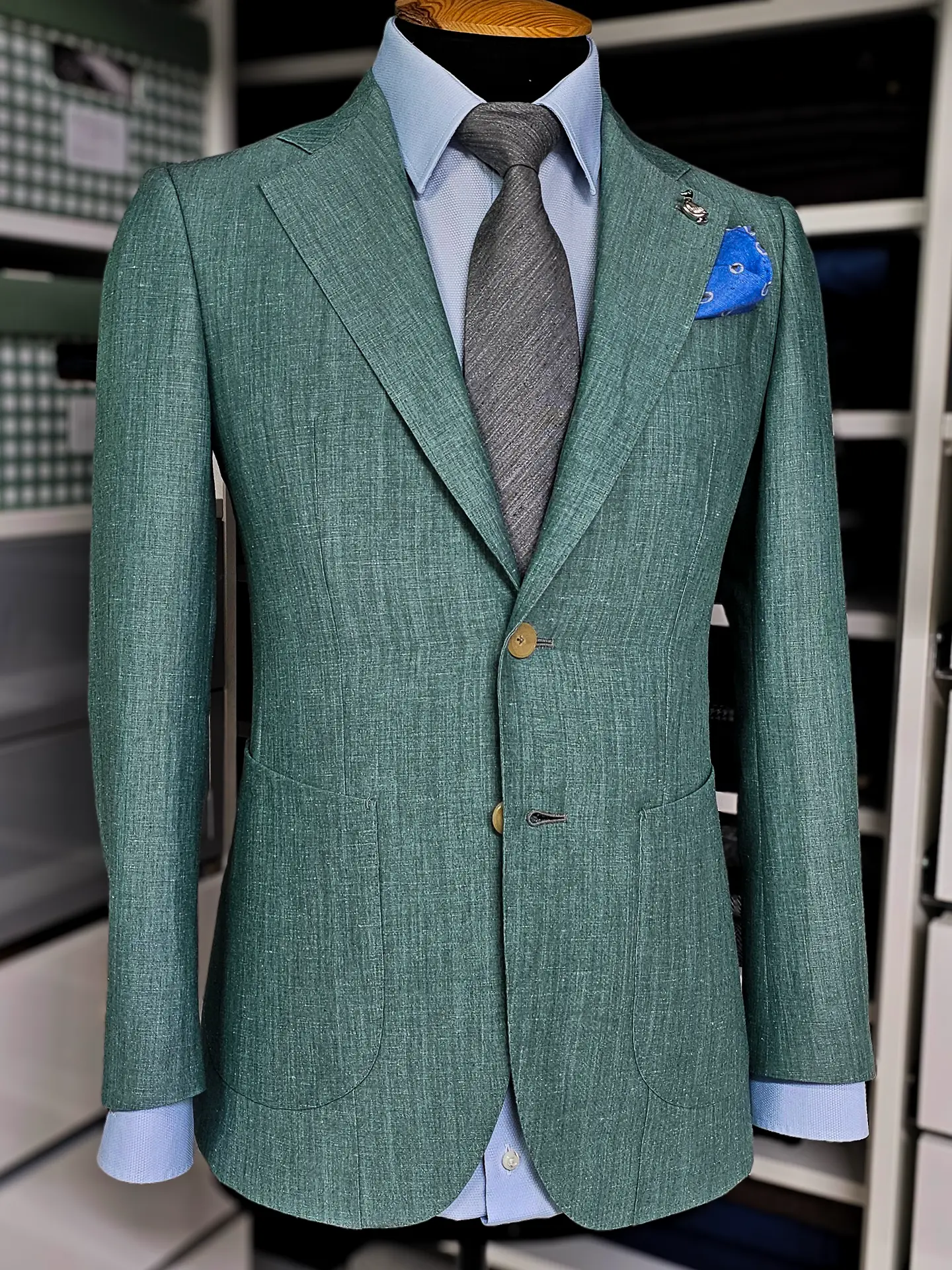 Garnitur jednorzędowy bespoke